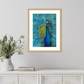 Blue Pride 2, Framed artwork - acrylic on art board. Size framed: H 87cm x L 62cm x W 3cm