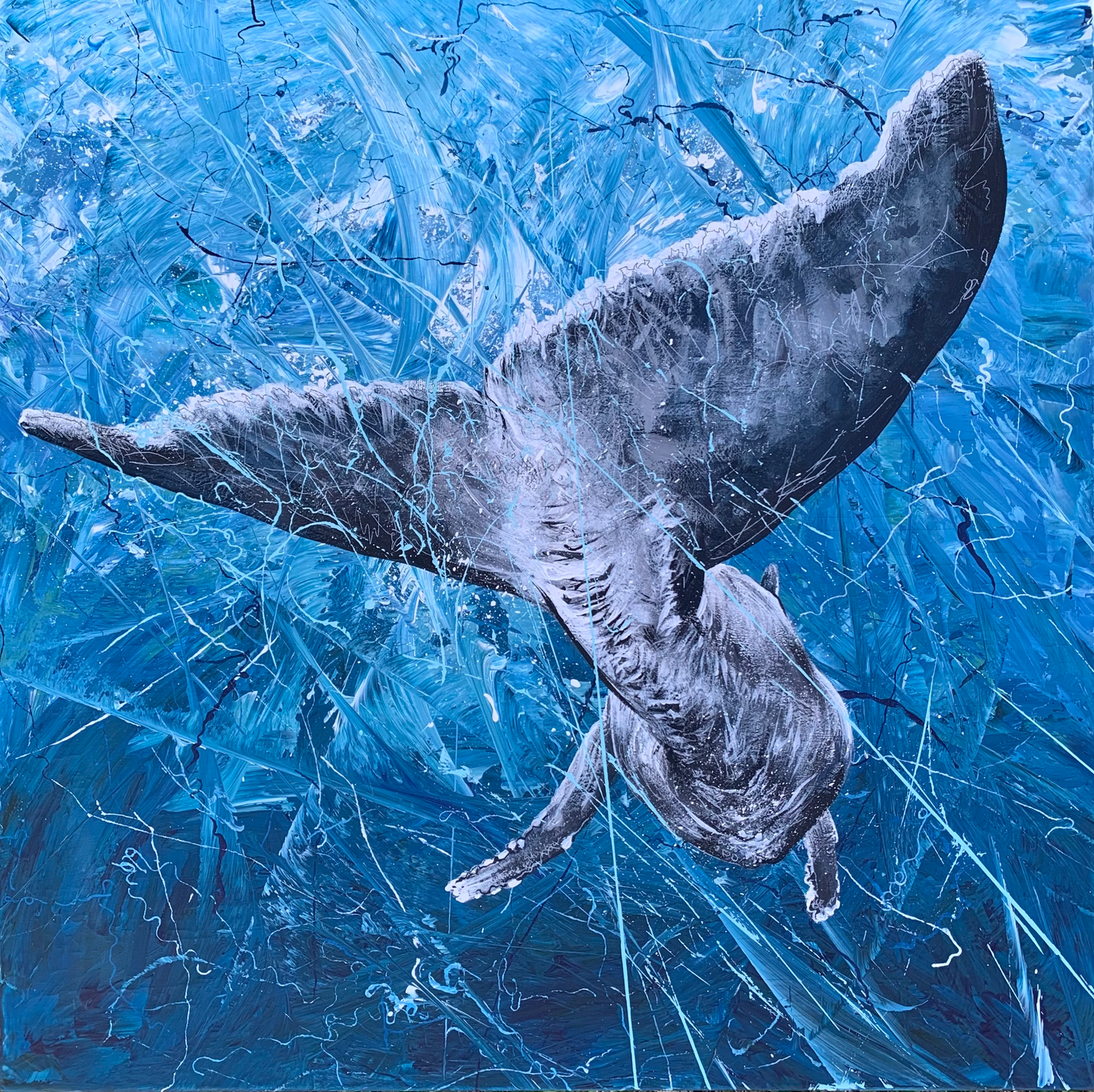 SOLD "The Humpback Whale"