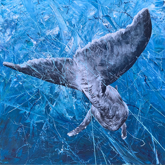 SOLD "The Humpback Whale"