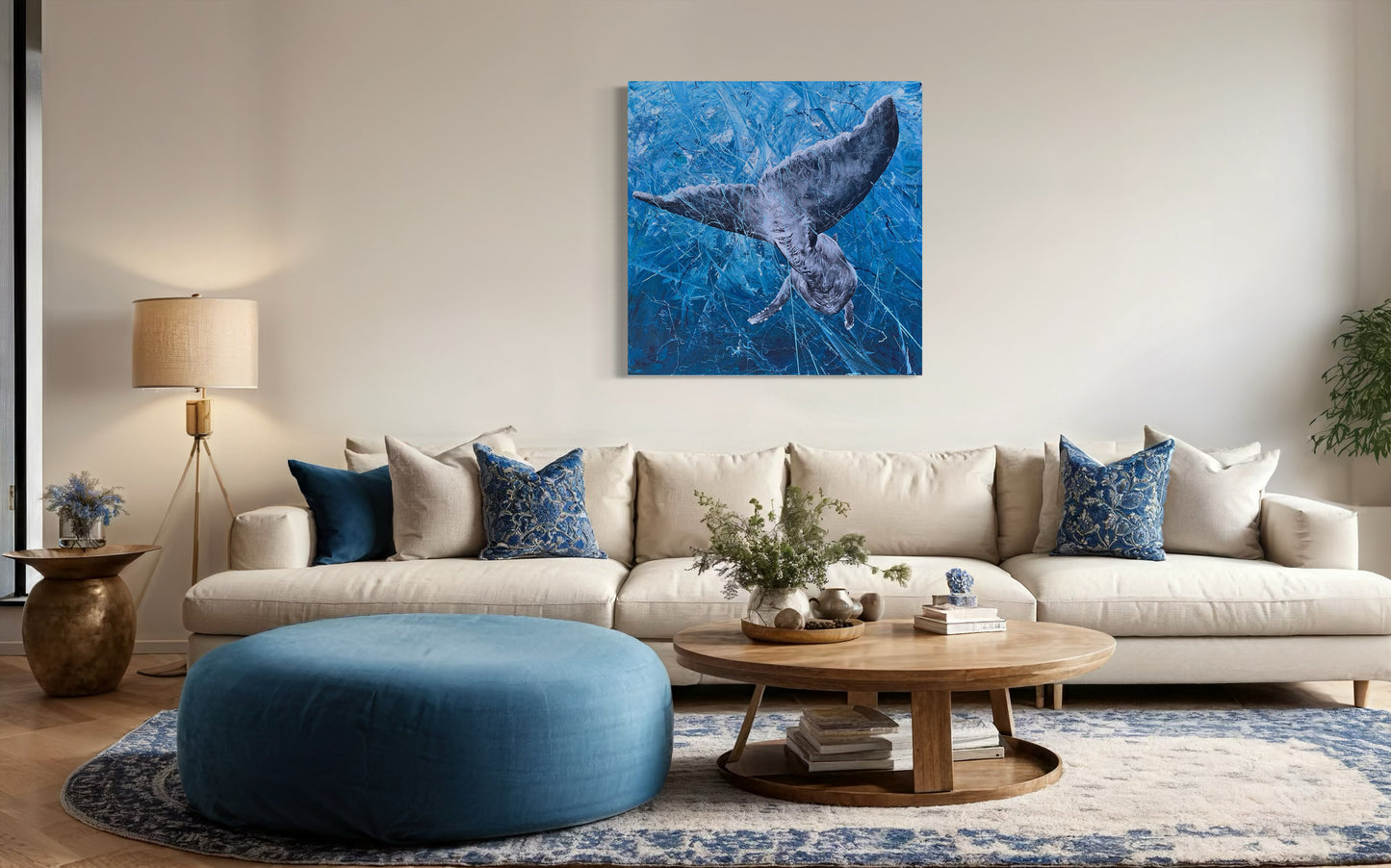 SOLD "The Humpback Whale"