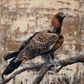 "The Magnificent Wedge Tail Eagle" acrylic on canvas.